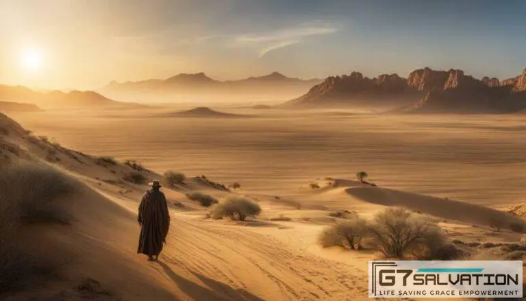 Israelites' journey through the wilderness