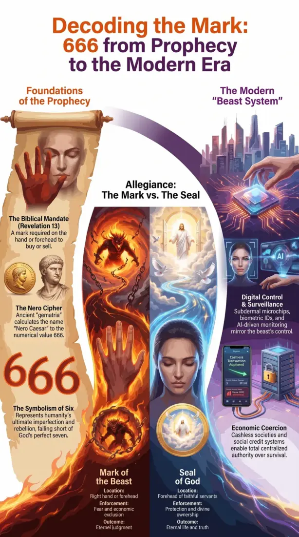Decoding the Mark of the Beast: The Truth Behind John's Vision of 666