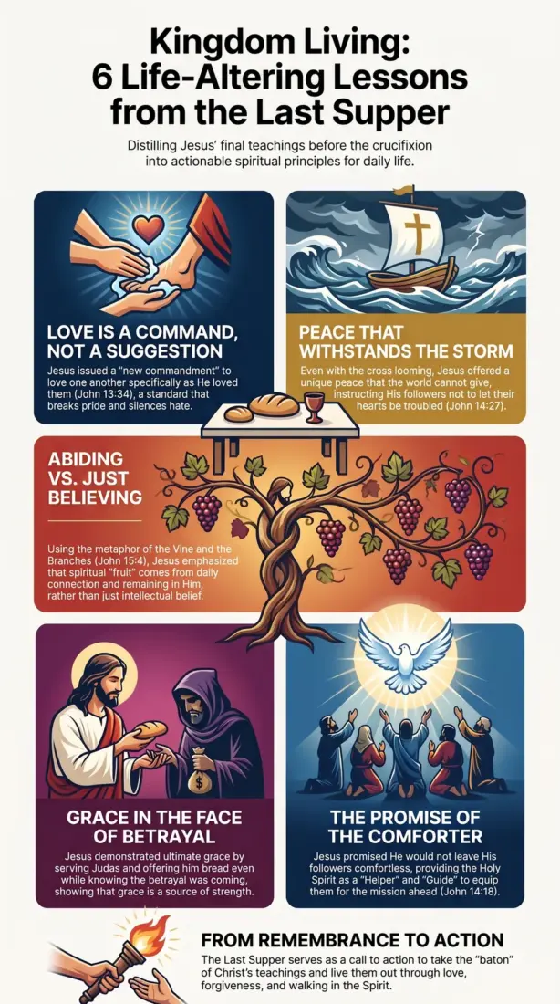 Jesus' Last Supper Lessons Offer Humanity True Peace And Hope