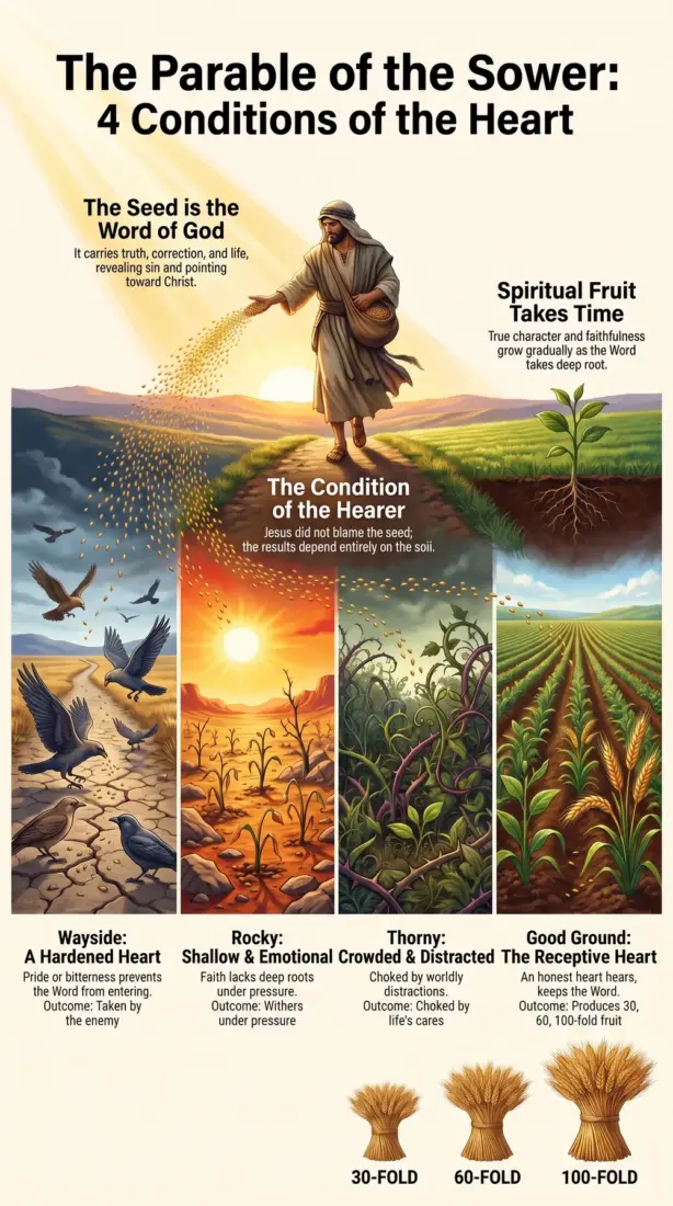 Meaning of the Parable of the Sower: Jesus' Key to Spiritual Growth