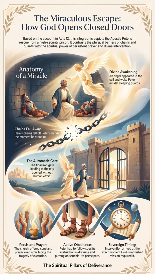 Peter Was Miraculously Freed From Prison