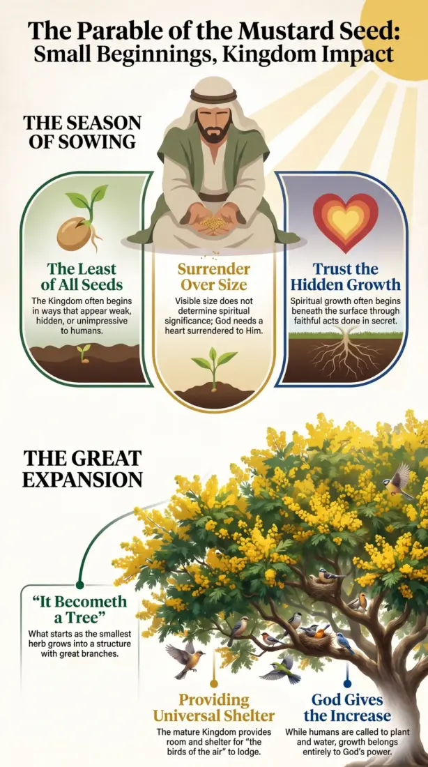 The Parable of the Mustard Seed Meaning: How Jesus Turns Small Starts Into Giant Impacts